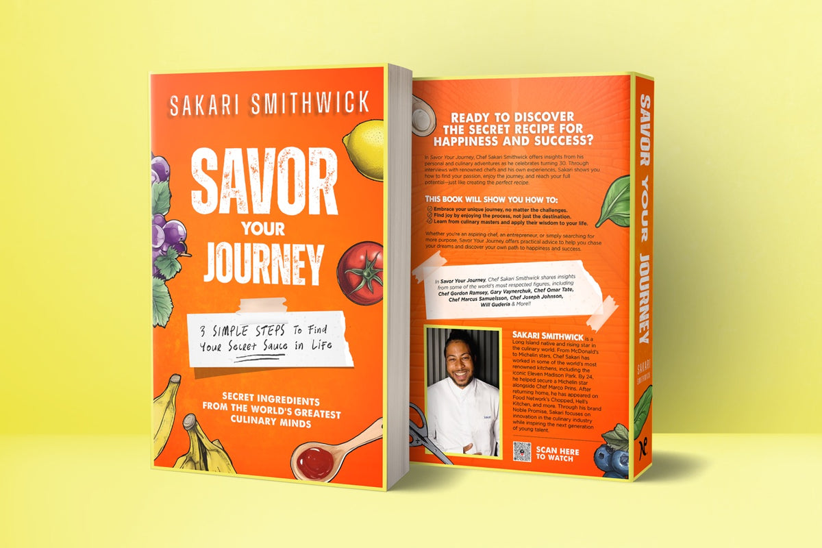 Savor Your Journey front and back cover