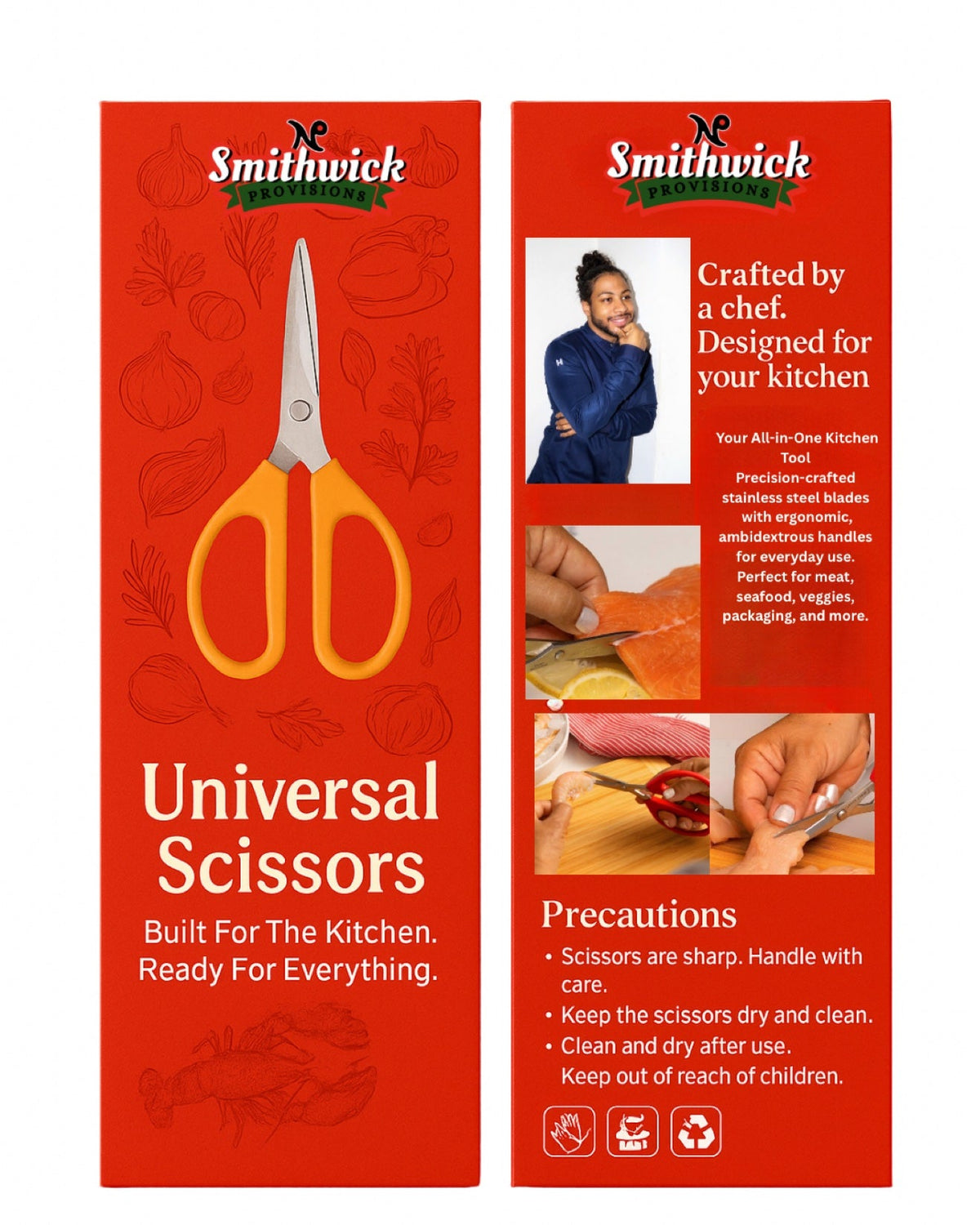 Smithwick shears retail packaging